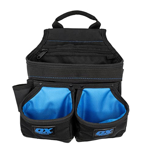 Image of OX TOOLS Pro Dynamic Nylon Framer Pouch with UV/Water Resistance - 5 Pockets & Pry Bar Loop