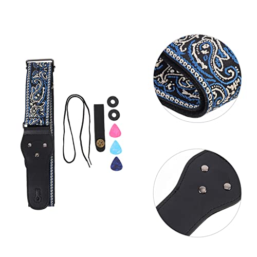 Vaguelly Sangle de Guitare Réglable Style Bohême Large Bandoulière de Guitare Sangle Ukulélé Médiators Sangle de Cou… - Les Beatles, Paul McCartney, John Lennon, RIngo Starr, George Harrison Vaguelly Sangle de Guitare Réglable Style Bohême Large Bandoulière de Guitare Sangle Ukulélé Médiators Sangle de Cou… – Image 8