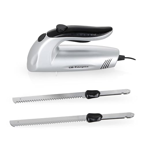 Orbegozo CU 3800 - Elektrische Messer aus Edelstahl