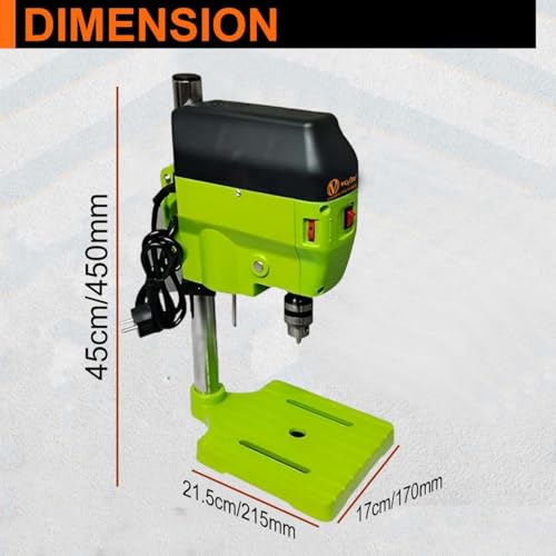 Image of VOLTZ 480W Mini Drill Bench Stand Table DIY Metal Wood Electric Machine 5166A 220V Angle Drill (10mm Chuck Size)