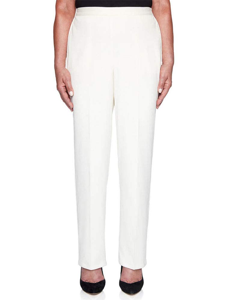 Alfred Dunner Womens First Frost 16 Wale Corduroy Pants - Short Length