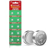 Beidongli SR626SW Watch Batteries 377 376 AG4 LR626 1.55V Button Cell Alkaline Batteries (10 Pack)