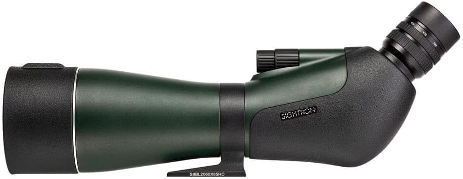 SIGHTRON SII Blue Sky 20-60x85 HD Angled Spotting Scope, ED Glass,