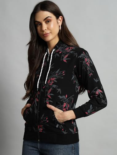 Image of eKools Women's Fleece Fullsleeves Jacket (Flee02)