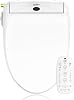GenieBidet Electric Bidet Toilet Seat - Self Cleaning Heated Elongated Design and Wireless Remote Control - Unlimited Warm Water - Convenient Heated Boilet Seat with Bidet- EB-4000e