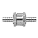 Non Return Valve - Fuel Non Return One Way Check Valve Petrol Diesel Aluminium Alloy (8mm 5/16'')