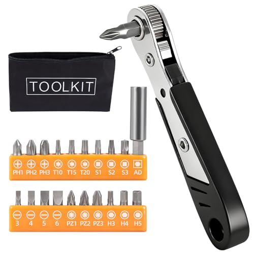 21-in-1 Right Angle Screwdriver Set for DIY