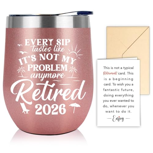 NewEleven Retirement Gift for Woman - Going Away Gift, Farewell Gifts For Coworkers Women, Her, Boss - Coworker Leaving Gifts, Retirement Gifts For Women 2026 - Tumbler 12 Oz