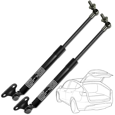 2 x Tailgate Trunk Lift Support Liftgate Shock Struts for Toyota Land Cruiser Lexus LX470 1998-2007