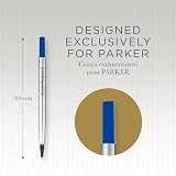 Parker Quink 1950322 Wkład do Długopisu, Niebieski