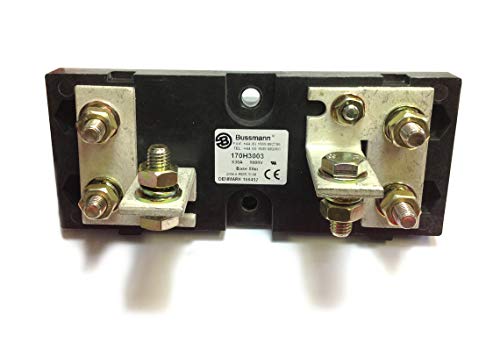 Porte-fusible 170H3003 Bussmann DIN80 630A bloc de jonction puissance