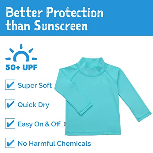Image of JAN & JUL UV Swim Shorts and Long Sleeve UV Shirt for Toddlers
