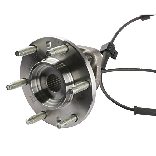 Mostplus Wheel Bearing Hub Front Wheel Hub And Bearing Assembly 513188X2 Compatible For Ascender, Bravada, Envoy, Rainer, Trailblazer With Abs 6 Lug (Set Of 2) #TOP2