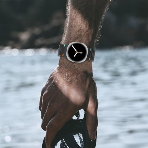 6 Pack Sport Bands Compatible with Samsung Galaxy Watch 8/8 Classic Band 40mm 44mm 46mm (2025), No Gap Soft Silicone Waterproof Strap for Galaxy Watch8 / 8 Classic Band for Men Women with Rugged Metal - image 7