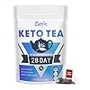 Keto-Detox-Tea-for-Weight-Loss-Belly-Fat-and-Colon-Cleanse-Organic-Herbal-Skinny-Tea-Diet-Slim-Tea-with-MCT-Oil-Fat-Burners-for-Women-and-Men-28-Day Catfit Keto Detox Tea for Belly Fat and Colon Cleanse - All Natural Detox and Cleanse, Supports A Healthy Weight, Helps Reduce Bloating, Natural Energy, Supports Immune System, Vegan, 28 Day
