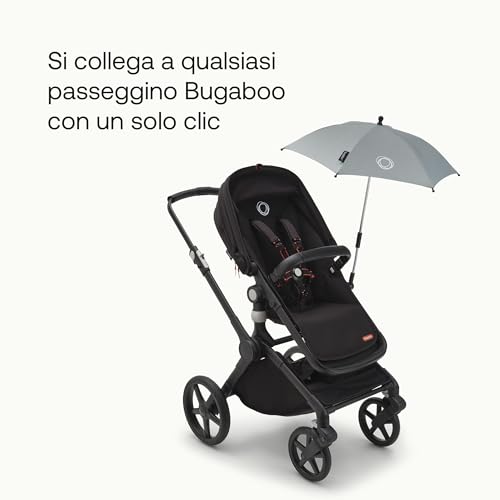 Bugaboo Ombrellino+, Compatibile Con Tutti I Passeggini Bugaboo, Tessuto Con Fattore Di Protezione Solare Upf 50+, Ampia Zona D'ombra, Collegamento Con Un Clic, Pine Green - 3