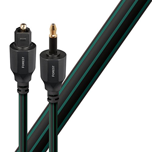AudioQuest Forest OptiLink 0.75m (2.46 feet) Full to 3.5mm Optical Audio Cable