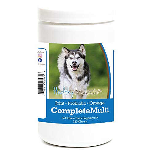 Image of Healthy Breeds Alaskan Malamute All in One Multivitamin Soft Chew 120 Count
