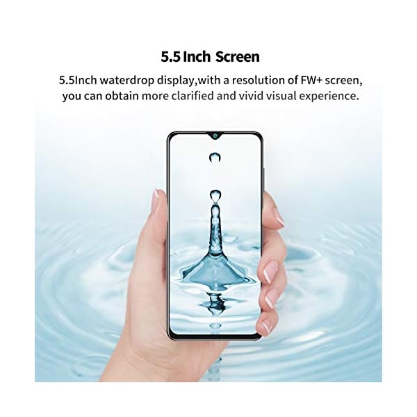 CUBOT Unlocked Smartphones, Note 7 Android 10 Phone Unlocked, 4G Dual SIM Unlocked Cell Phones, 5.5 inch HD Display, Triple Cameras, 2GB/16GB, 128GB Extension, 3100mAh Battery, US Version, Green