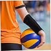 YARNOW 4 Pairs Volleyball Arm Guard Camouflage Hat Volleyball Sleeves Wrist Protector Elbow Strap Elbow Wraps Athletic Shooting Wrist Strap Lengthen Polyester Armband Student