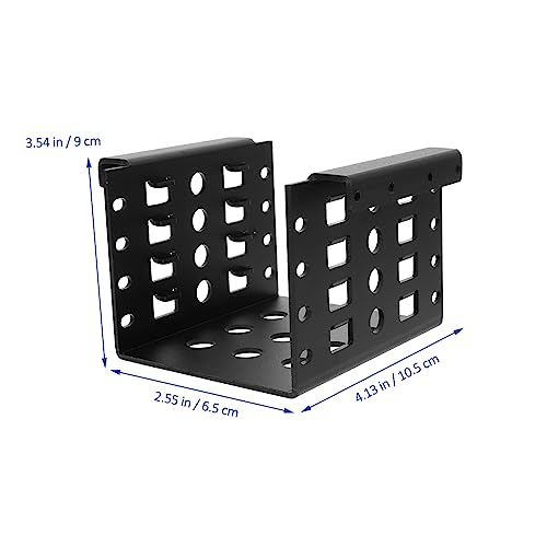 Kit de soporte para disco duro jojofuny de aluminio negro miniatura 2