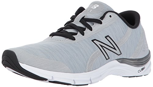 New Balance Women's 711 V3 Cross Trainer, Steel/Black Heather, 10 B US