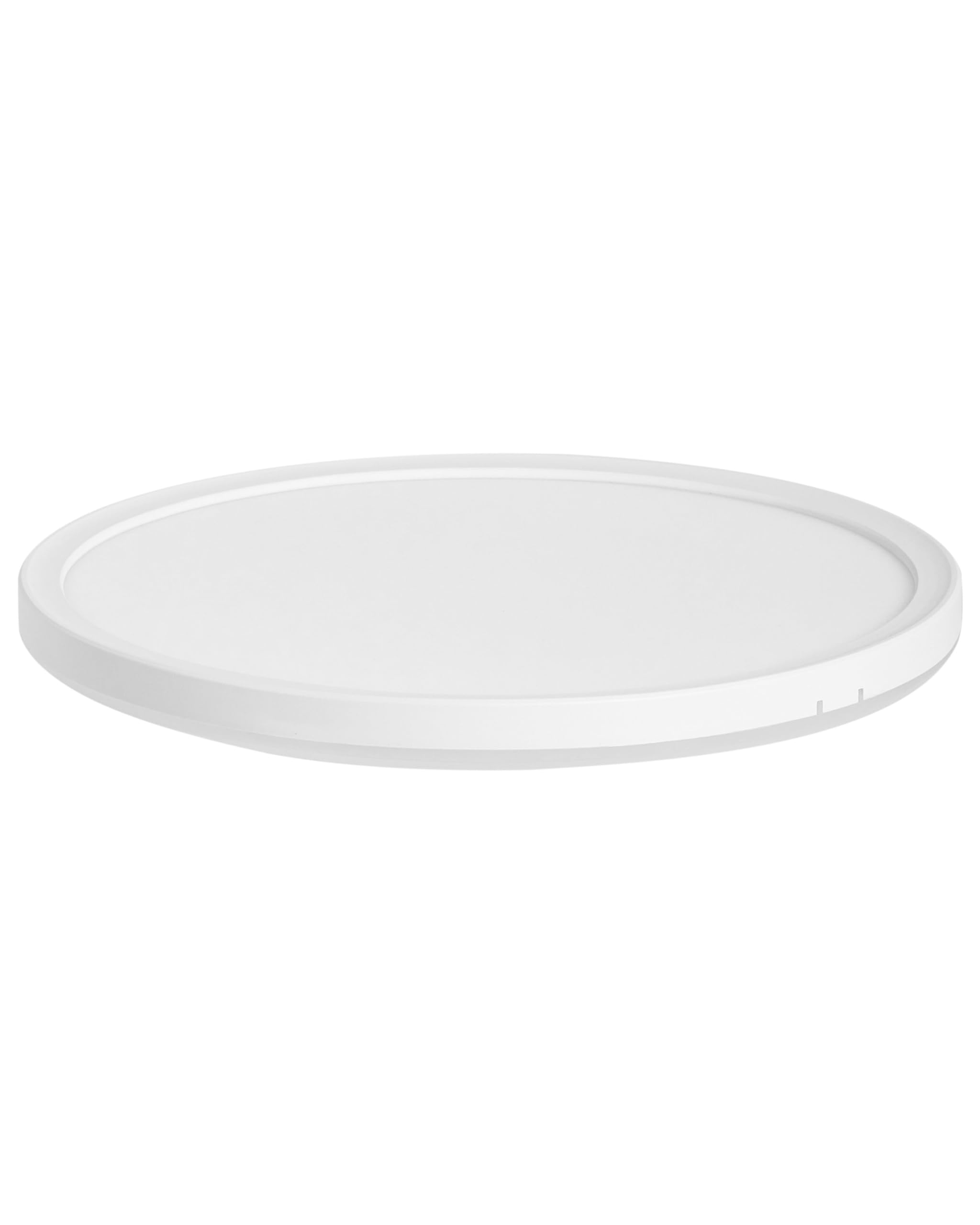 Lampa sufitowa płaska plafon okrągły LED panel natynkowy 42 cm biały Velora