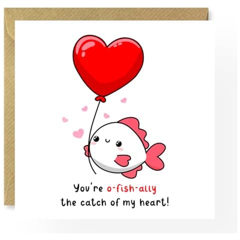 You're the Catch of My Heart Card Cover