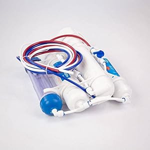 Vyair Compact 4-Stage 50 GPD (189 Litres) RODI Reverse Osmosis Water Filter System With DI Resin Stage For Marine…