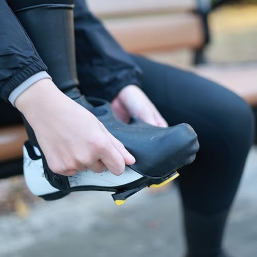 Protector de zapatos de ciclismo silicona para uso diario y terrenos irregulares miniatura 4