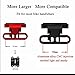 Thinvik Out-Front Extended Bike Computer Mount for Wahoo, Gopro Combo Mount for Wahoo Mini Wahoo Elemnt & Elemnt Bolt,Elemnt Roam GPS Bike Computer - CNC Aluminum Alloy