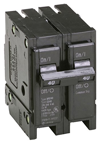 Eaton BR240 2" 40 Amp Double Pole Interchangeable Circuit Breaker10