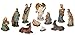 Geschenkestadl Krippenfiguren Set 11teilig 1,5-5cm Weihnachtsdekoration Weihnachten Winter