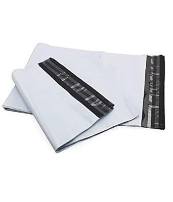 Securement Plastic Courier Envelopes/bags With Pod Jacket, 12 X 14 Inch, White, Pack of 100