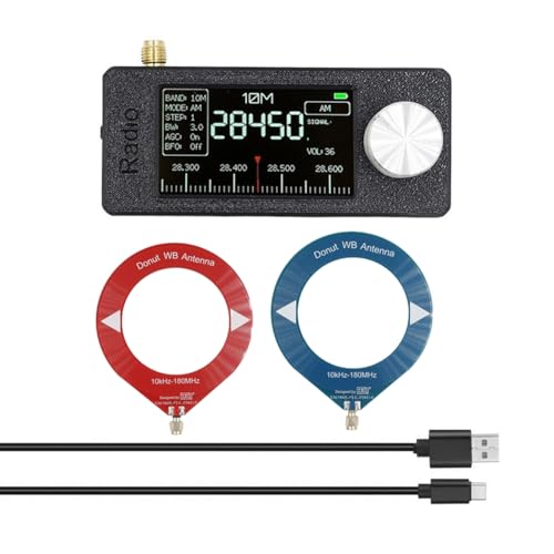 Récepteur Radio SI4732 multibande AM FM HF SW MW VHF avec antenne boucle