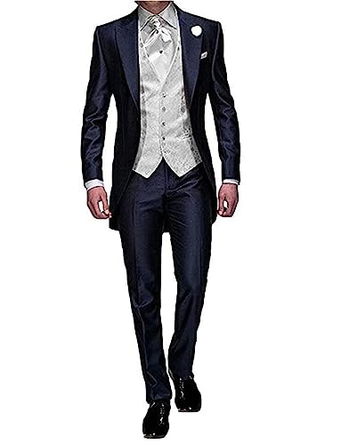Smokings 3 pièces élégants pour valoriser la silhouette masculine au mariage