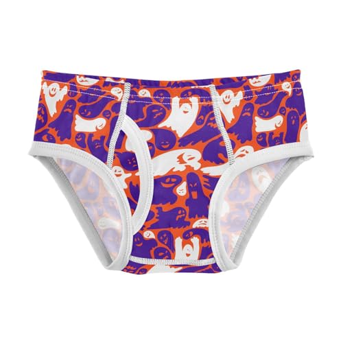 Cotton Little Boys Briefs Soft Halloween Ghosts Toddler Underwear