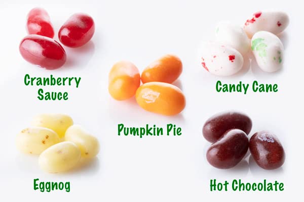 Miniatura 3 de Gomitas de sabor surtido, chocolate caliente, salsa de arándanos, bastón de caramelo y pastel de calabaza, caramelos en bolsa para compartir,