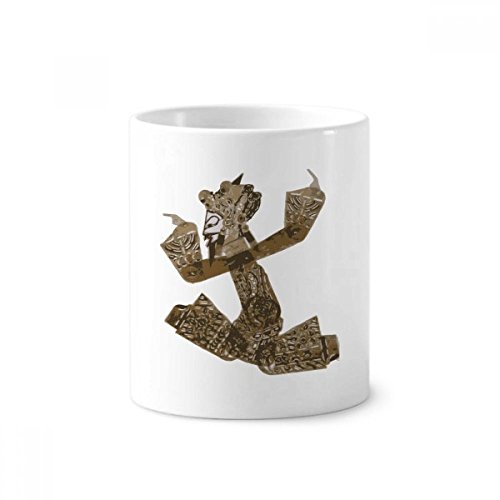 Cadeau idéal : mug céramique traditionnel Shadow Play blanc 350 ml
