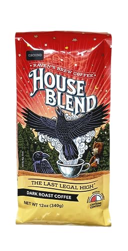 Raven’s Brew Coffee Gourmet Dark Roast Molido 12oz