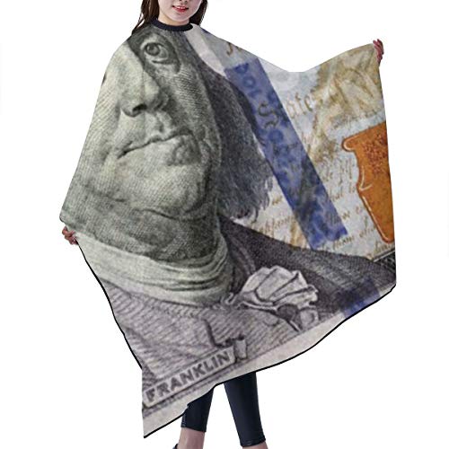Usa One Hundred Dollars Salon Hair Cutting Cape Cloth Designer Barber Hairdressing Wrap Haircut Apron For Profession Barbershop #TOP1