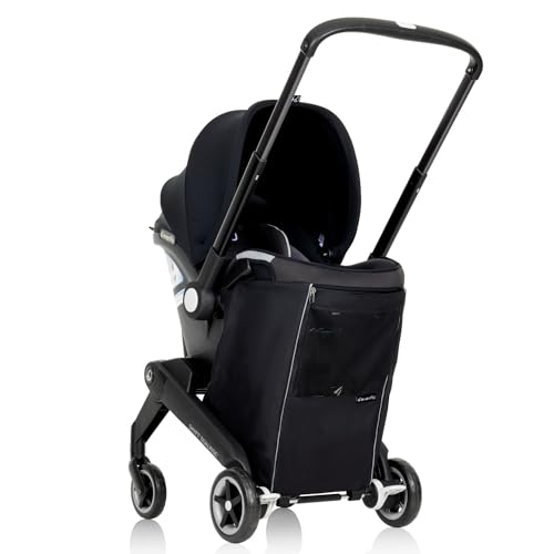 Image of Evenflo Shyft DualRide Carryall Storage Bag (Black)