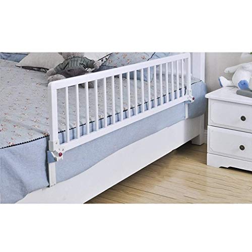 Barandilla de cama para niños con parachoques protector anticaídas portátil 2
