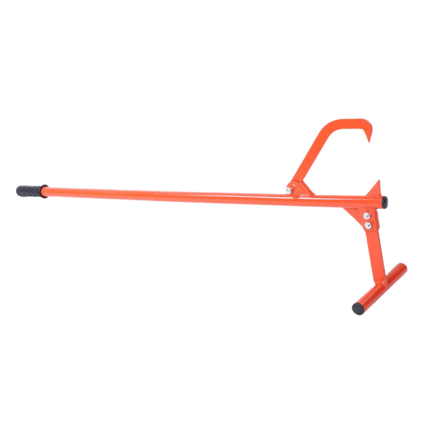 Kikumi Gancho Ajustable para Rodillo de Troncos, Herramienta Forestal de Acero Resistente con Empuñadura de Goma para Levantar y Rodar Troncos de hasta 38 Cm (15 pulgadas).