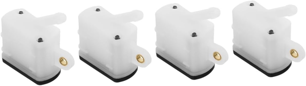 Gatuida 4pcs Oil Reservoir Tank for Motorcycle Hydraulic Oil Tank Car Brake Clutch Fluid Reservoir Car Supplies