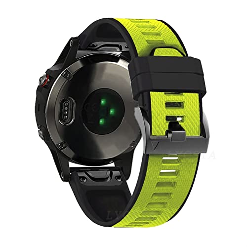 Bracelet silicone premium 22mm compatible Garmin Fenix 6
