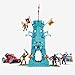 Mattel MEGA Masters of The Universe Eternia Battleground Toy Building Set, Small, HFF28
