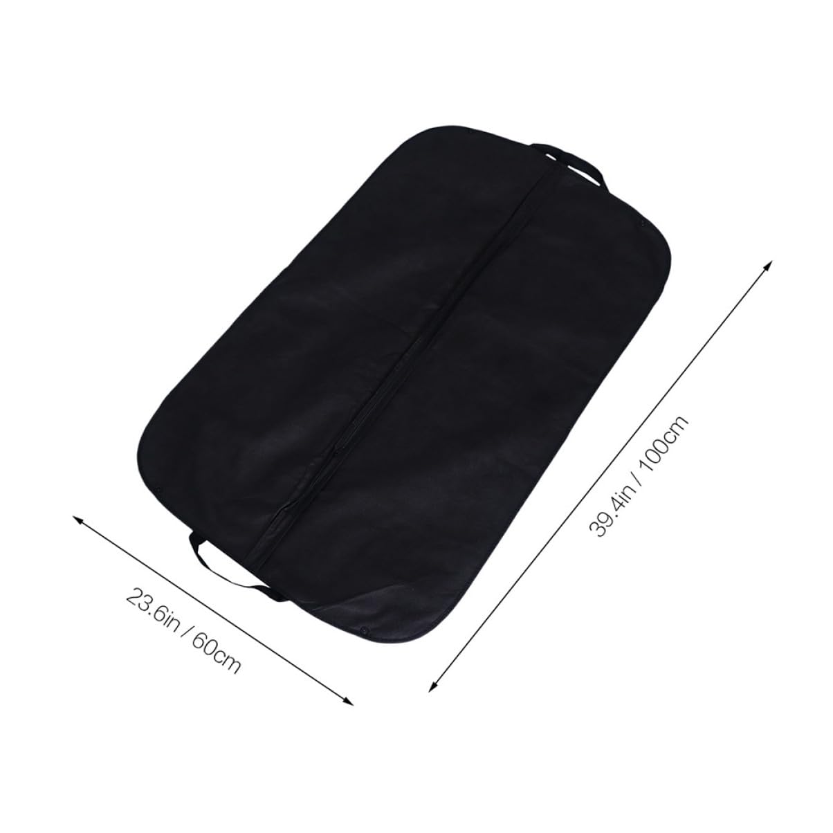 Fundas para Ropa de Traje Negras de Tela No Tejida, 5 Piezas | Reutilizables y Lavables, Plegables para Armario, Uso Familiar, Fáciles de Transportar
