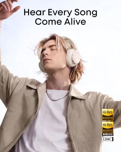 Image of Soundcore by Anker Q31i, Adaptive ANC Over-Ear Headphones, 50H ANC Playtime