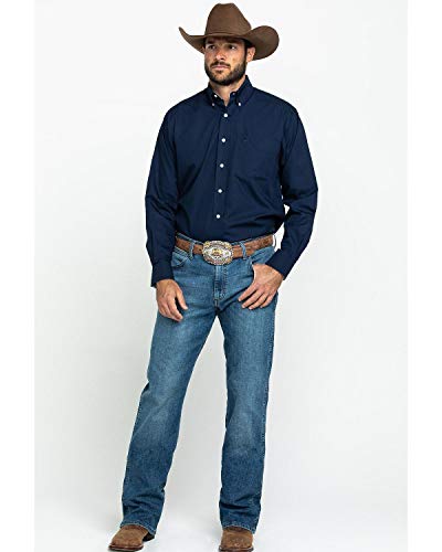 Image of ARIAT Men's Wrinkle Free Solid Classic Fit Shirt
